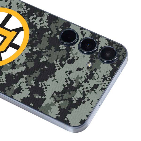 NHL Boston Bruins Camo Galaxy A36 5G Skin